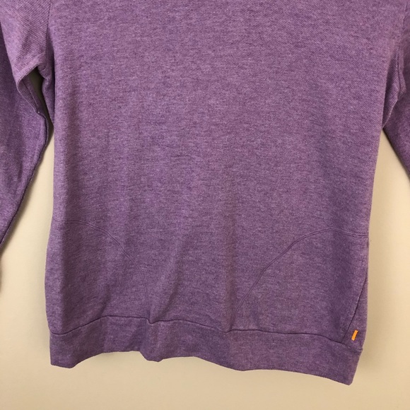 Lucy Sweatshirt Womens L Hoodie Pullover Lavender Long Sleeve Athletic P… - Picture 5 of 11